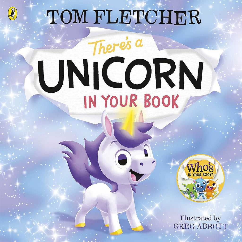 Unicorn Book + Shaped Cushion Bundle