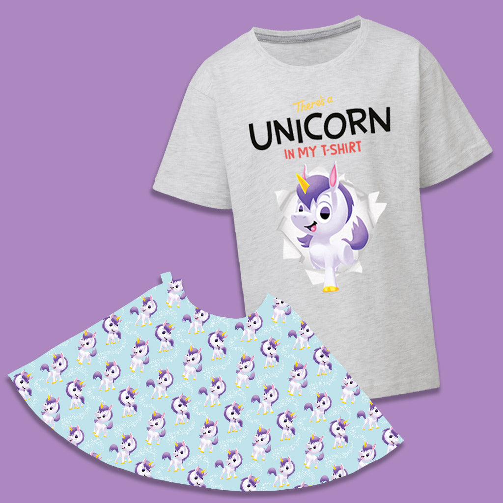 Unicorn T-Shirt + Cape Bundle