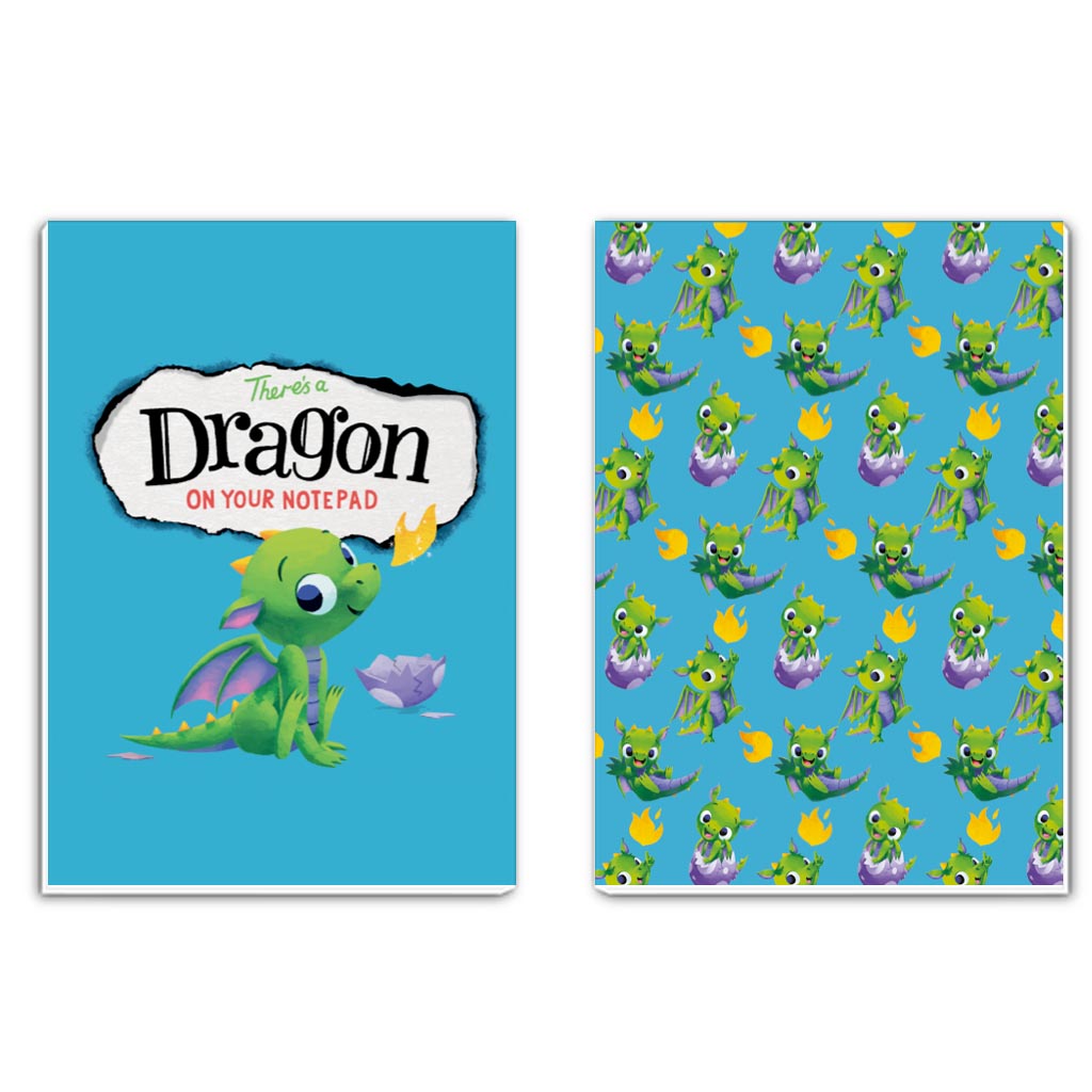 There's a Dragon on Your Notepad