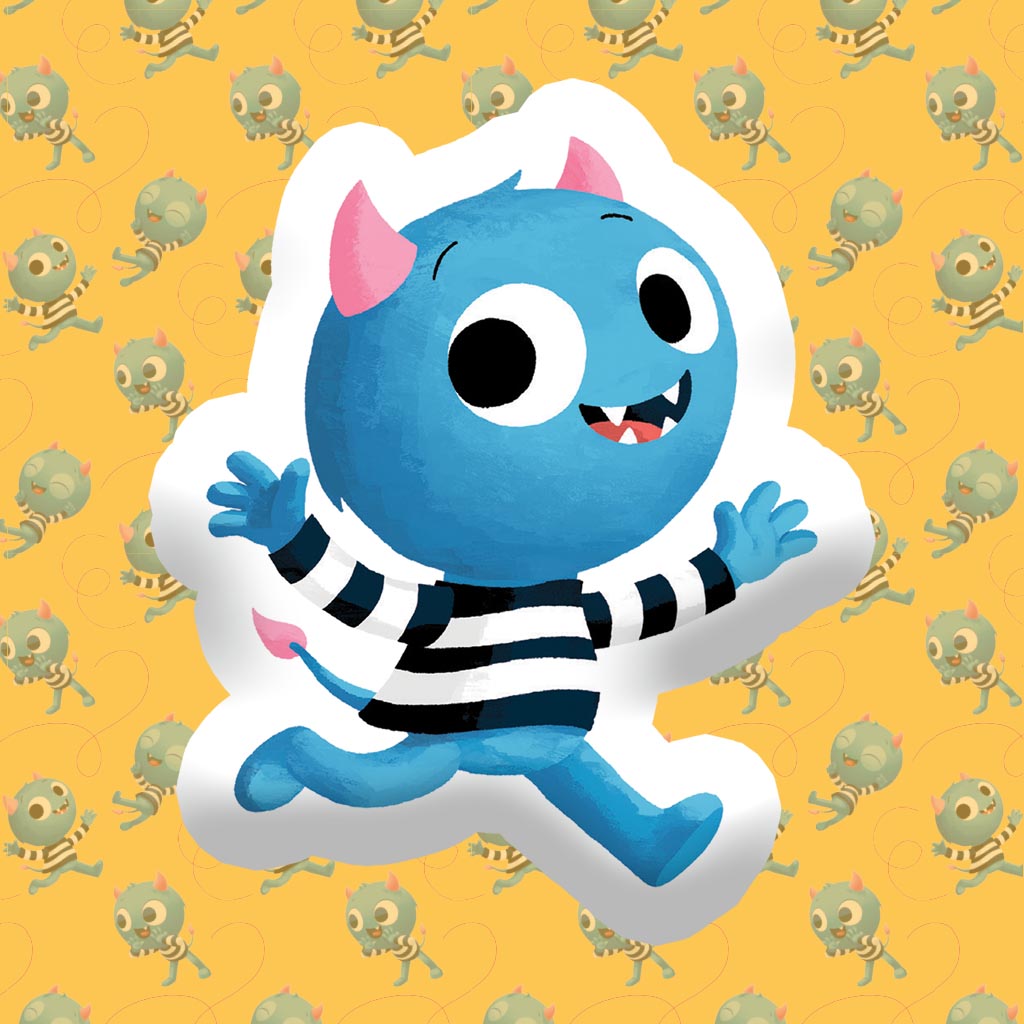 Monster Shaped Cushion