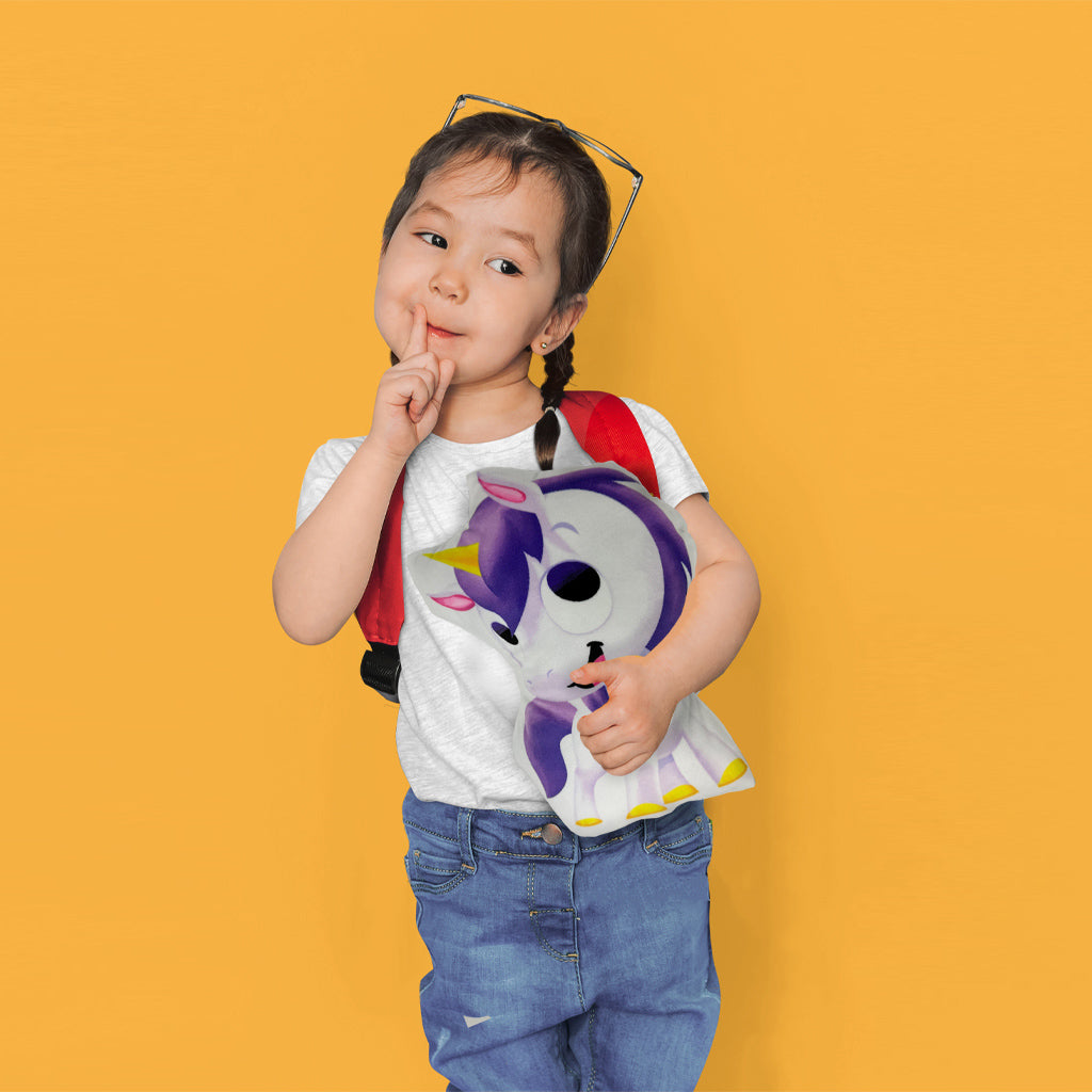 Unicorn Book + Shaped Cushion Bundle