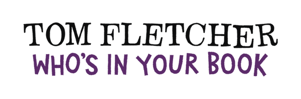 Tom Fletcher - Who's in Your Book Logo - Online Shop - Gifts and Merchandise