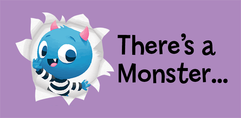 There's a Monster - Who's in Your Book by Tom Fletcher