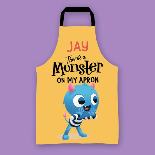 There's a Monster on My Personalised Apron