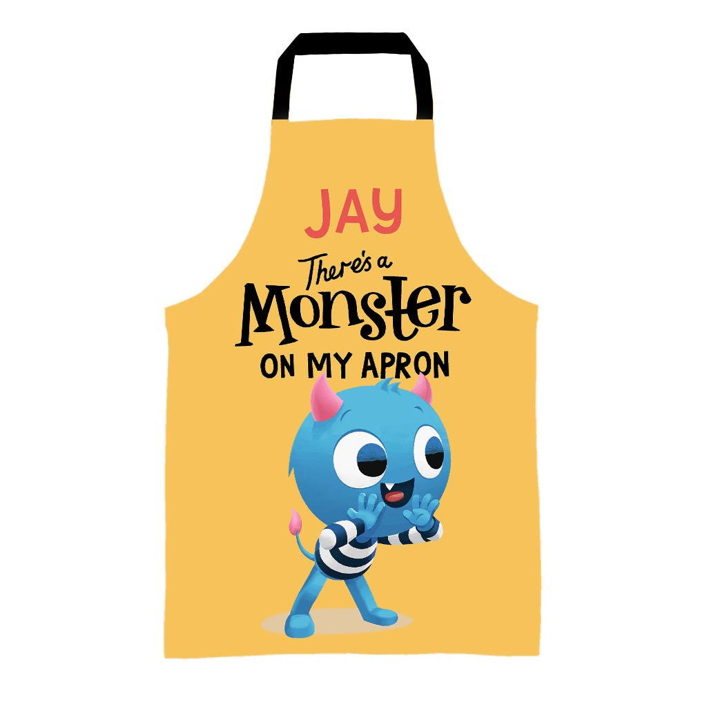 There's a Monster on My Personalised Apron