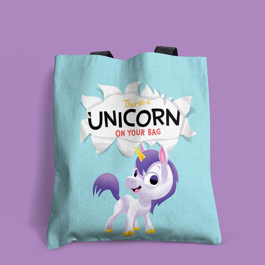 There's a Unicorn on Your Personalised Tote Bag